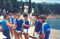 Prvenstvo RH Omisalj 1986. 4x JMA, 1. mjesto, Ivcic, Kanjer, Zuvanic, S. Milin